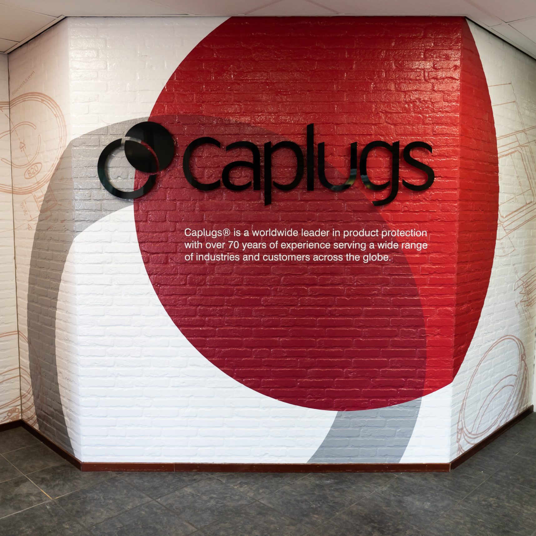 caplugs-nederland-muur-3d-logo