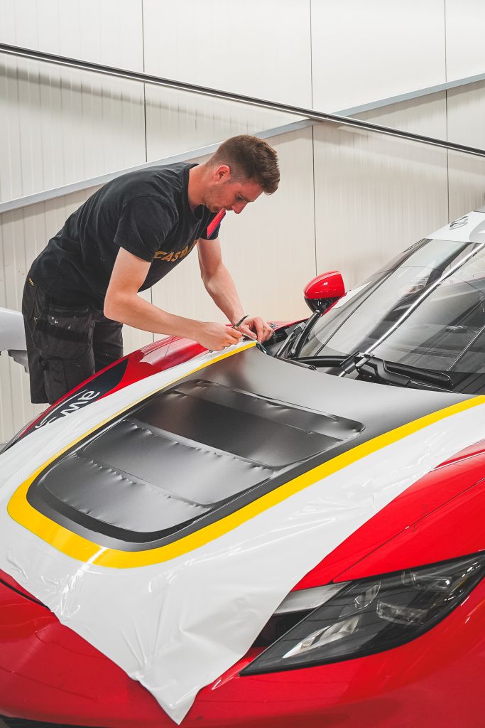 car wrapping sportwagens