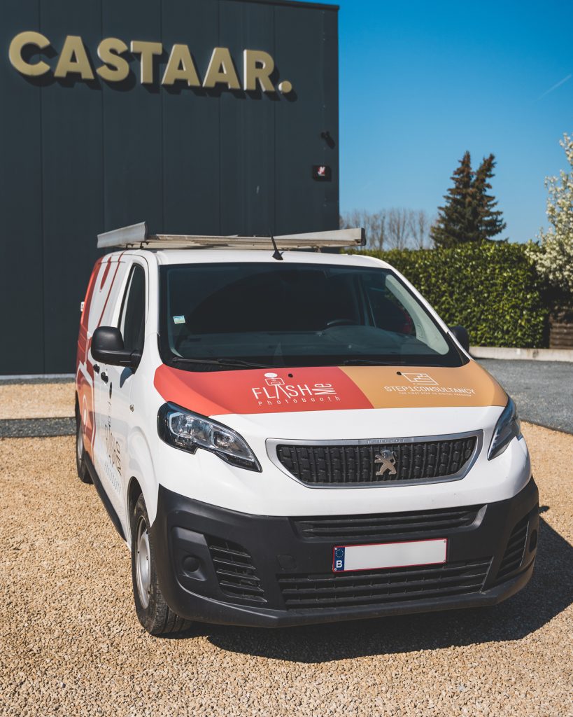 Flash me bestelwagen beletteren