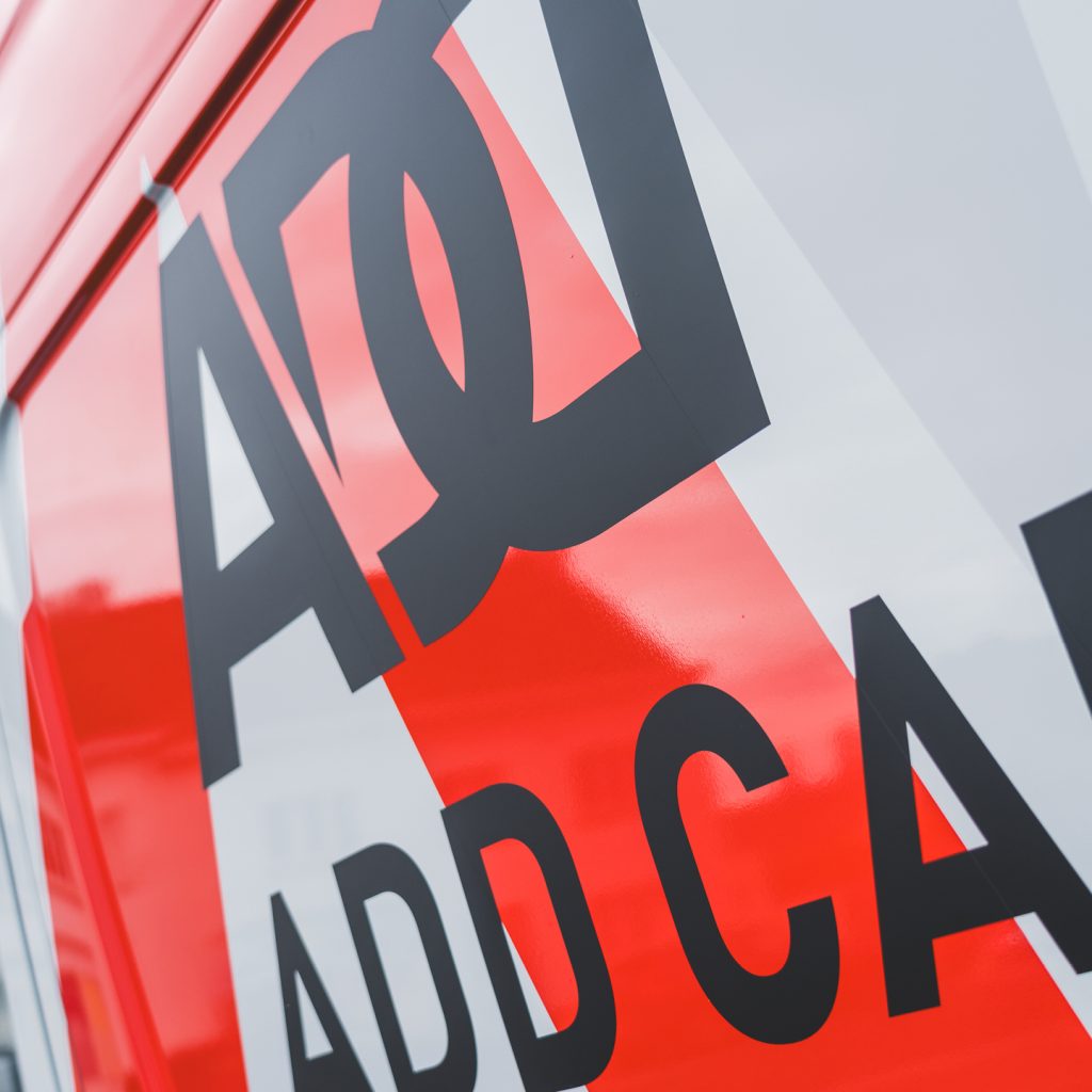 add carrosserie wrapping en belettering