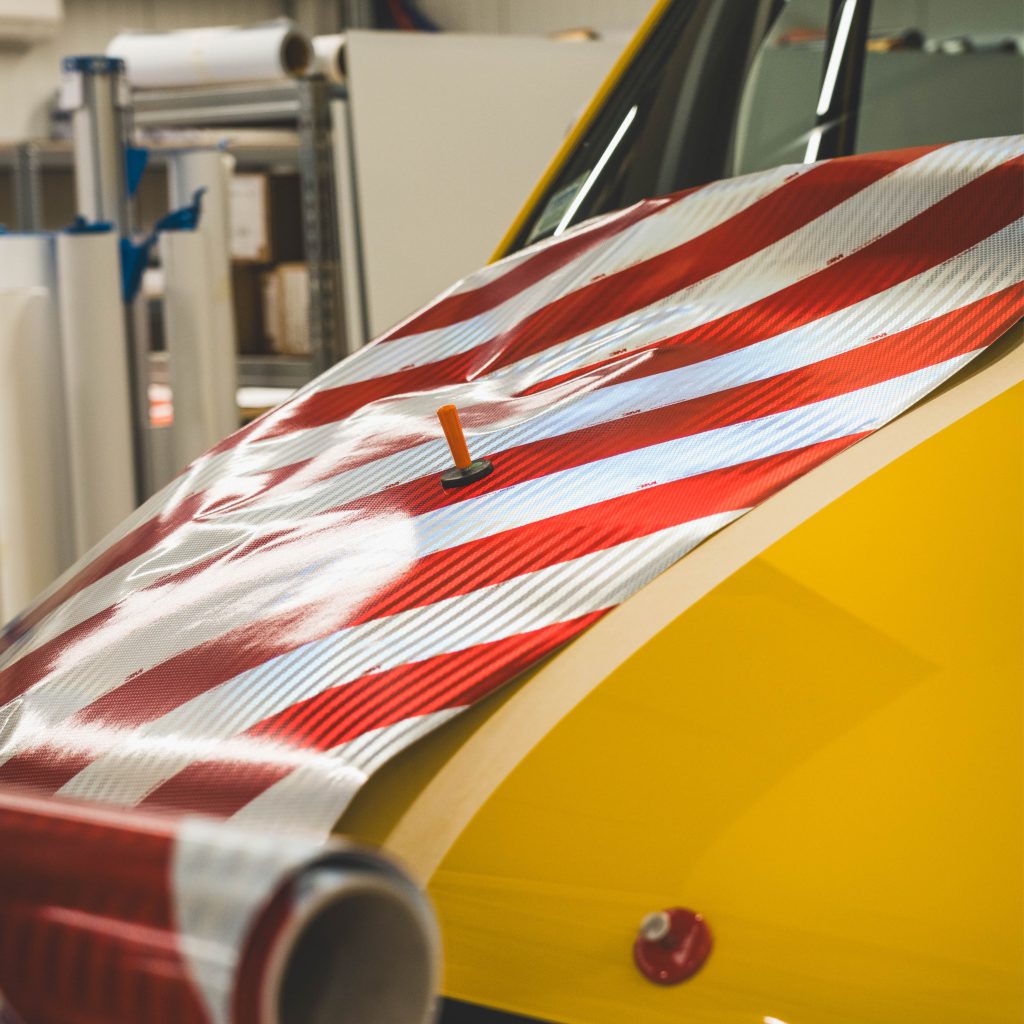 ae post - fluoriserende wrapping