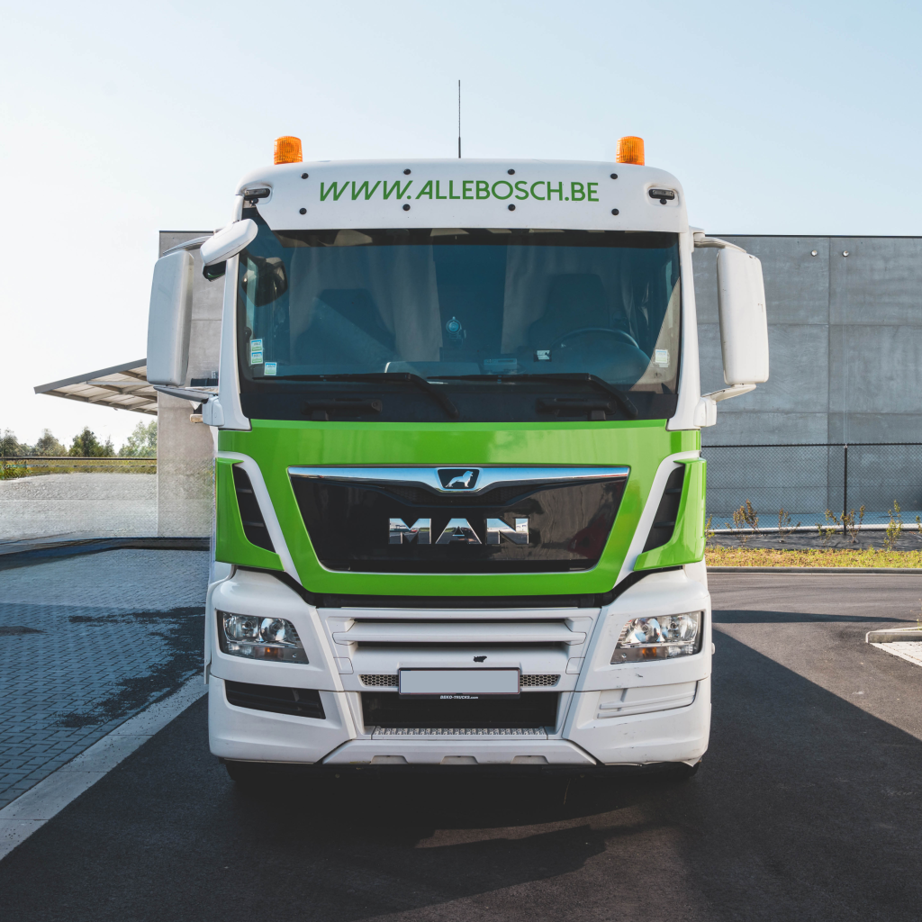 allebosh wrapping vrachtwagen