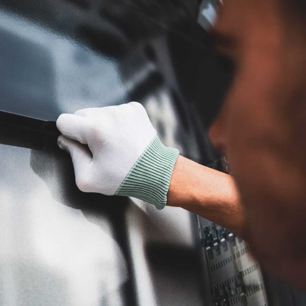 plaatsing van een belettering