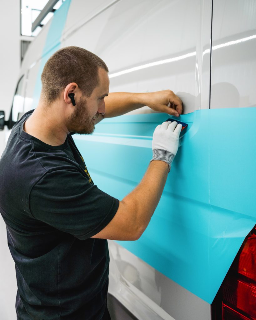 Plaatsing van wrapping in Pajottegem