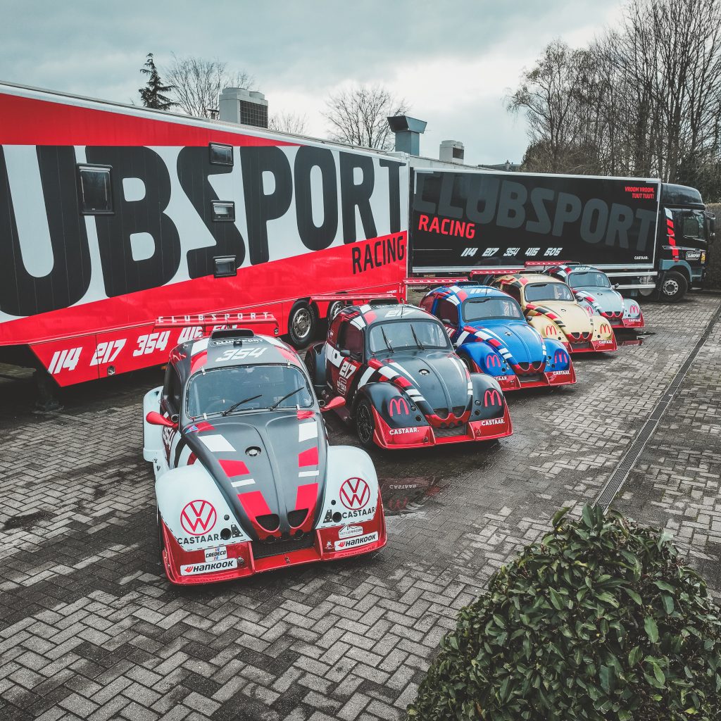 belettering van kevers voor clubsport funcups