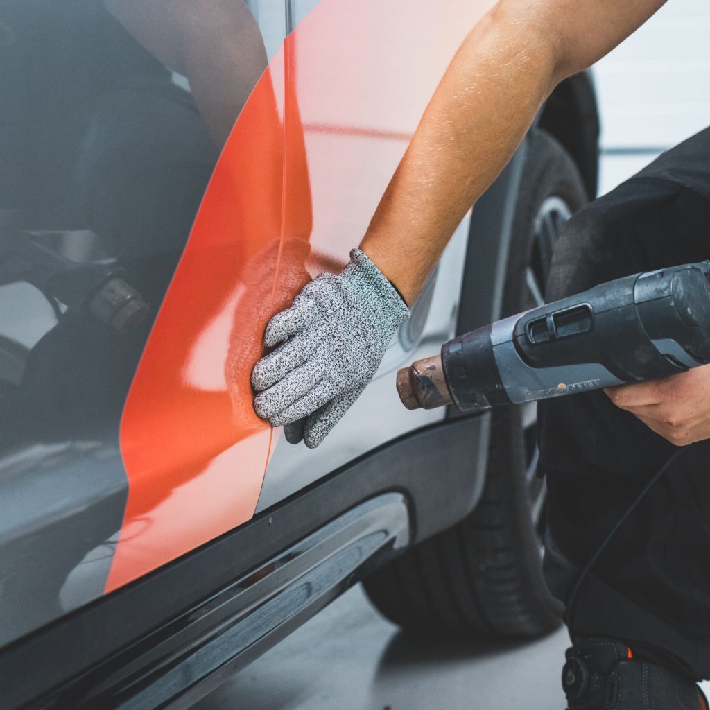 wrapping van Mini auto