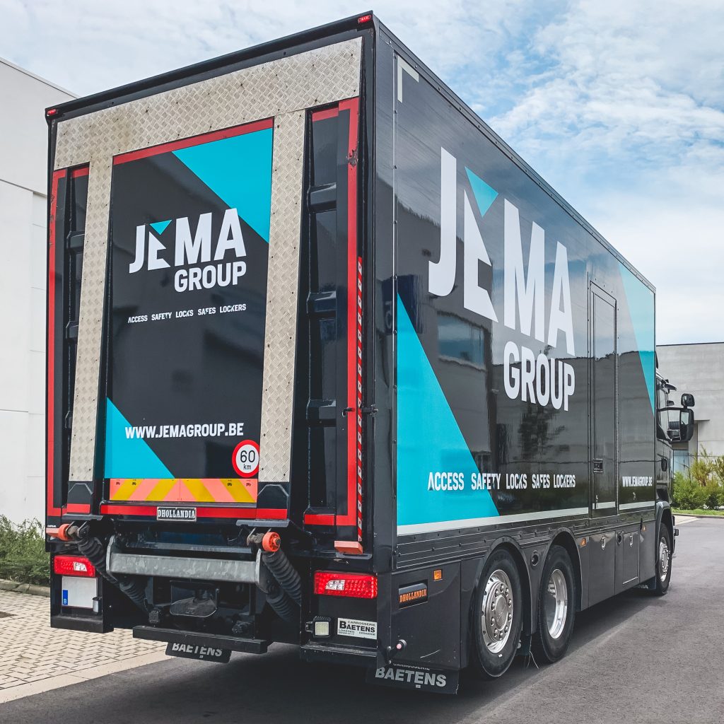 jema group voertuigbelettering