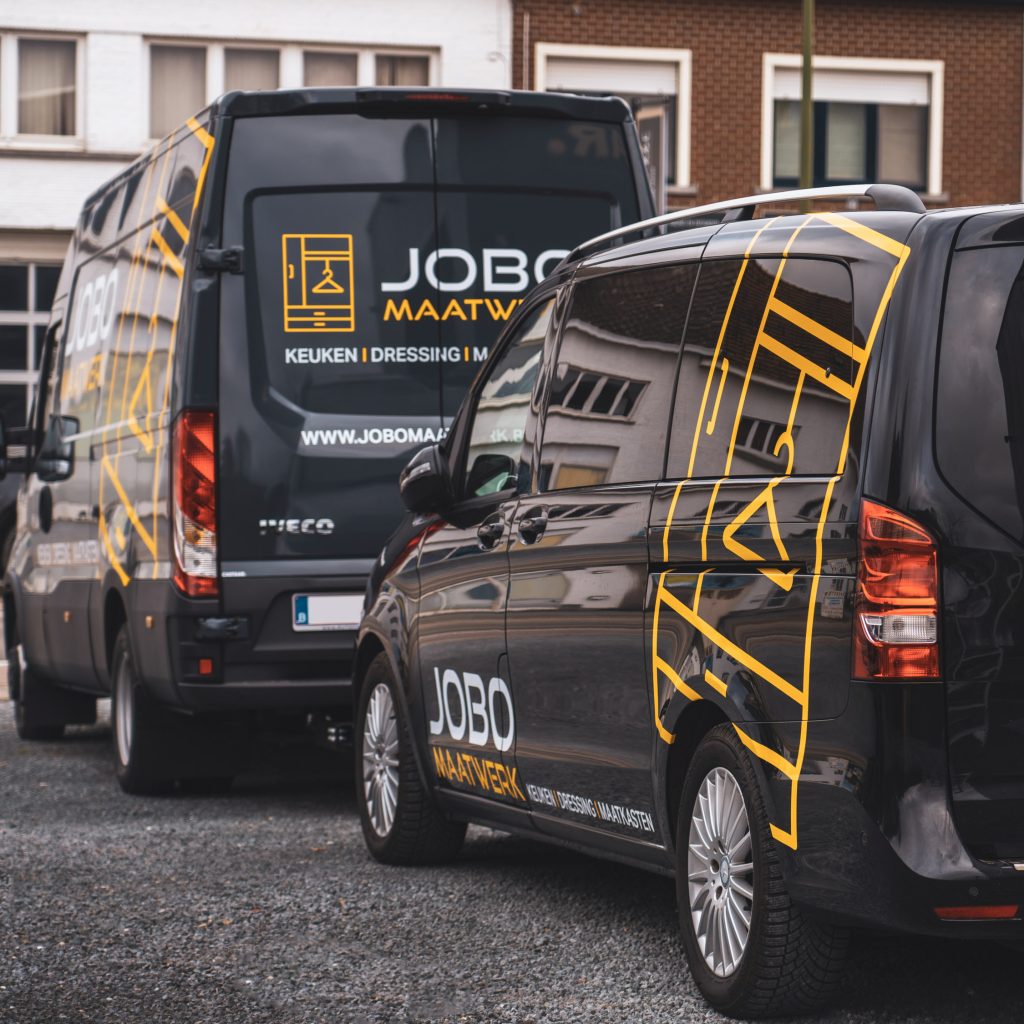 belettering jobo voertuigen