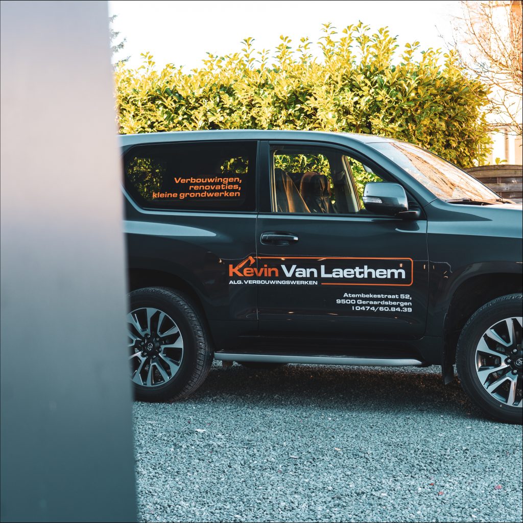 autobestickering - kevin van laethem