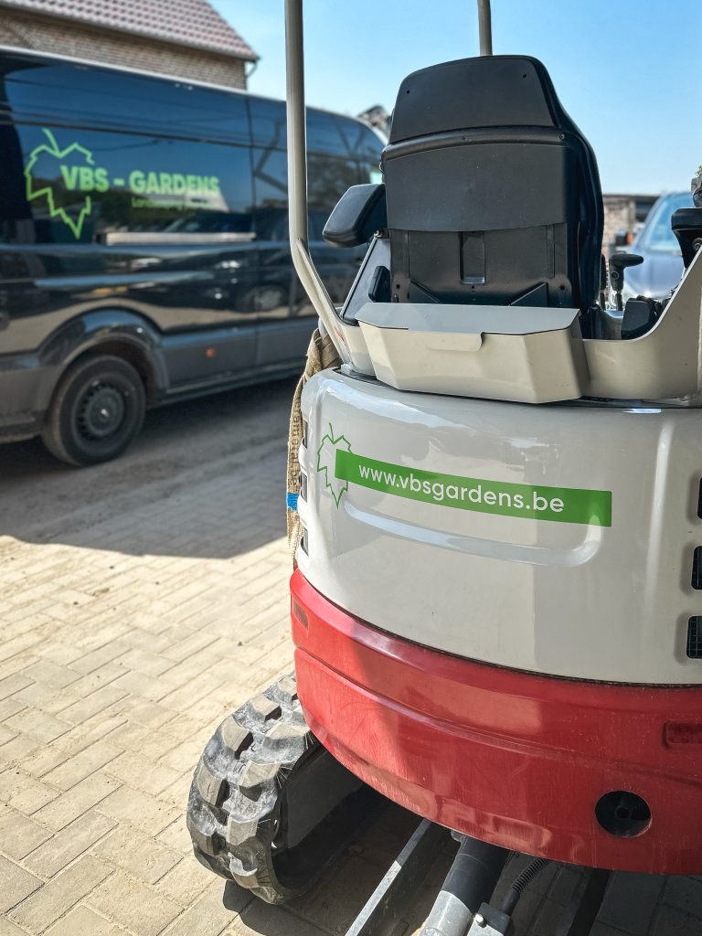 belettering kranen tuinaannemer