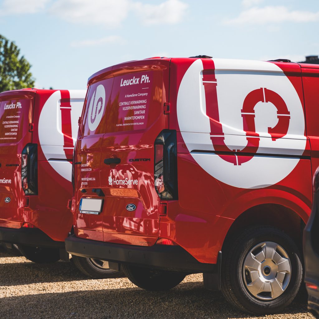 bestelwagen bestickeren in regio Gooik
