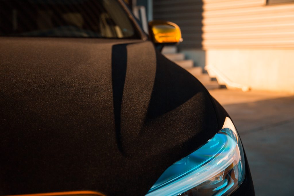 Carwrapping in velours folie Pajottegem