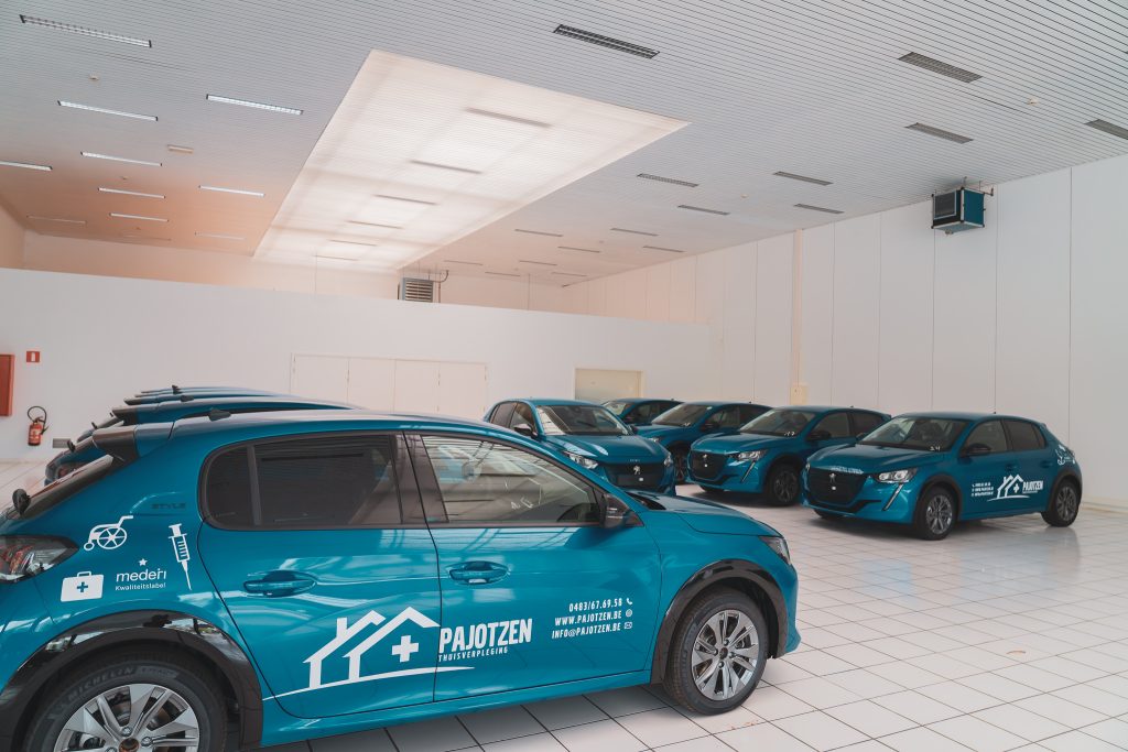 pajotzen wagenpark belettering fleet