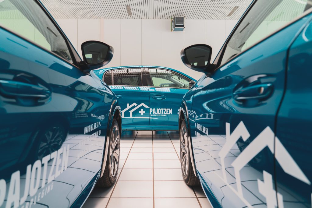 pajotzen fleet wagenpark belettering