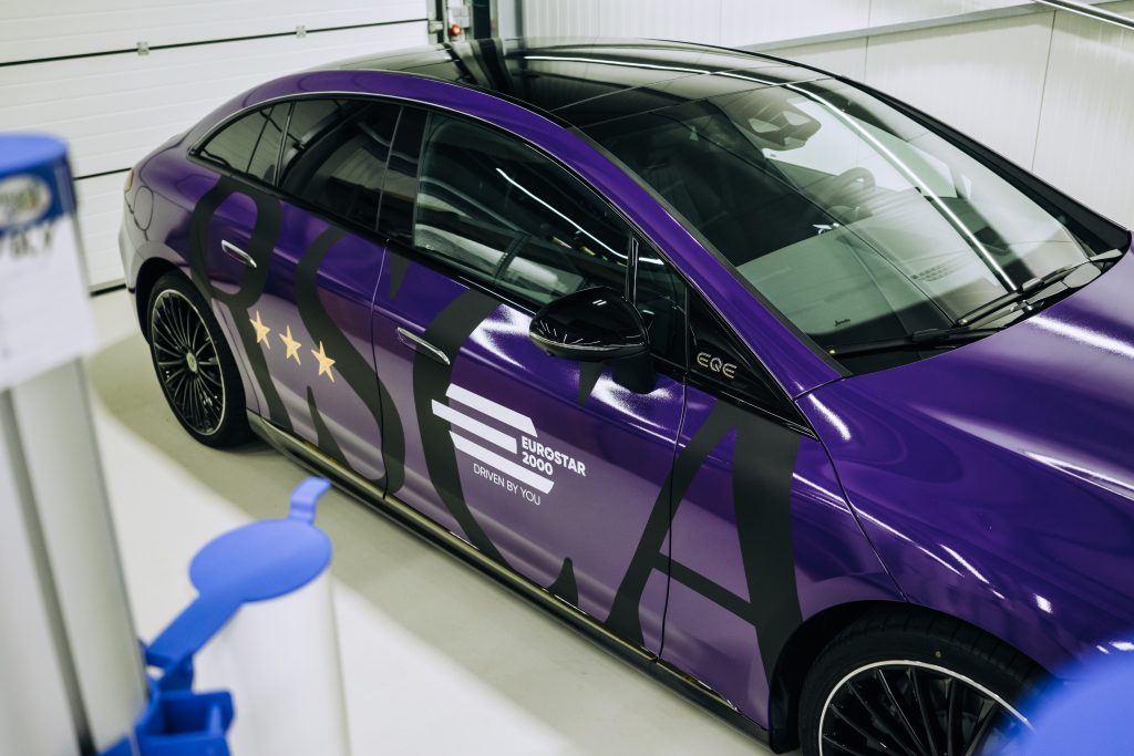 rsca anderlecht carwrapping in paars