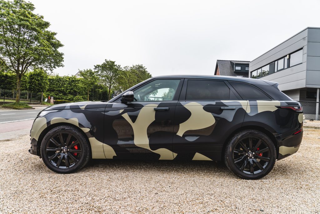 range rover evoque wrapping in legermotief