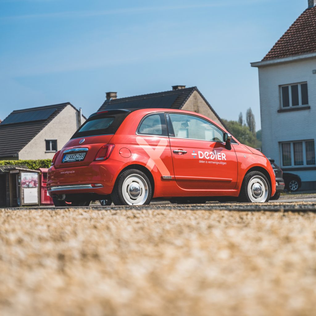 salt fiat 500 belettering