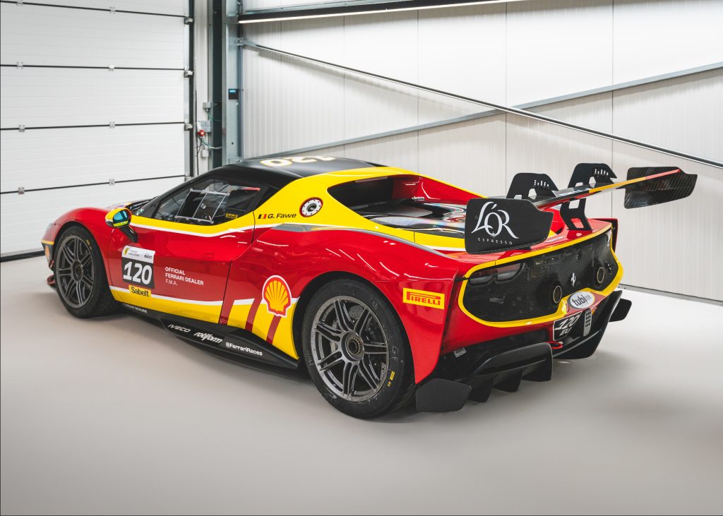 Ferrari wrapping en bestickering