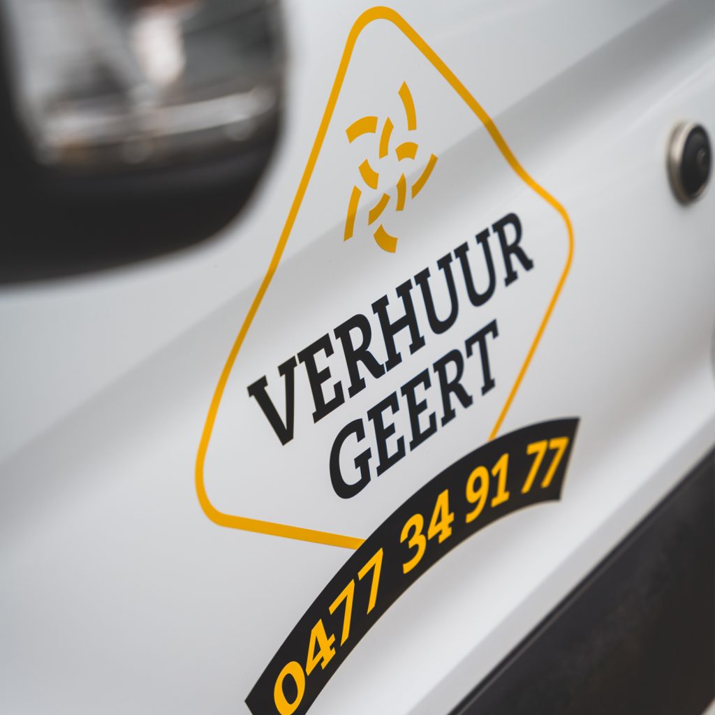 verhuurgeert belettering