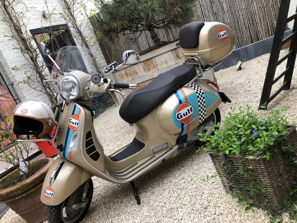 Gulf vespabelettering