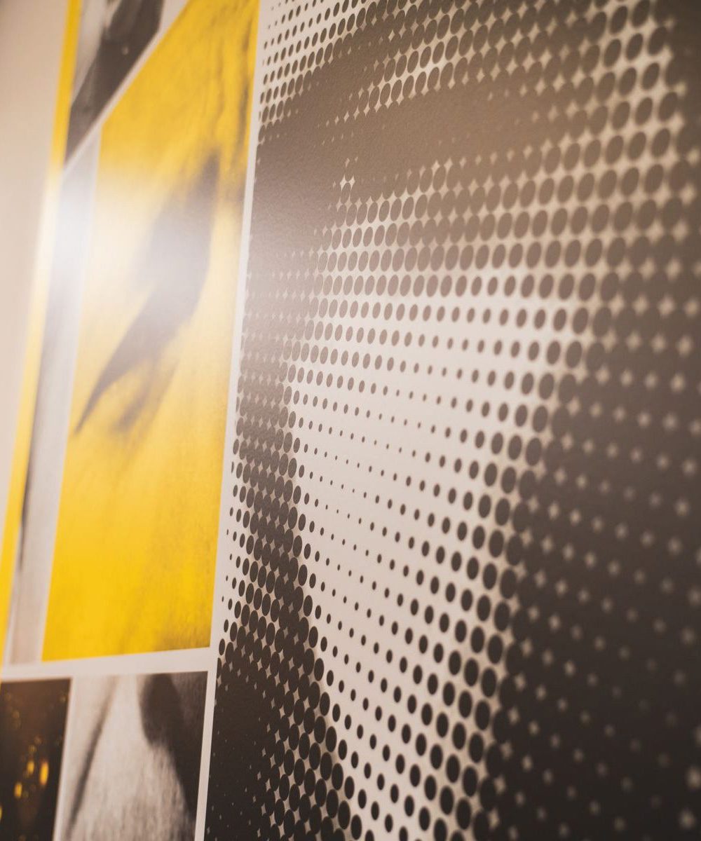 Muurtekening Lotus Brussels