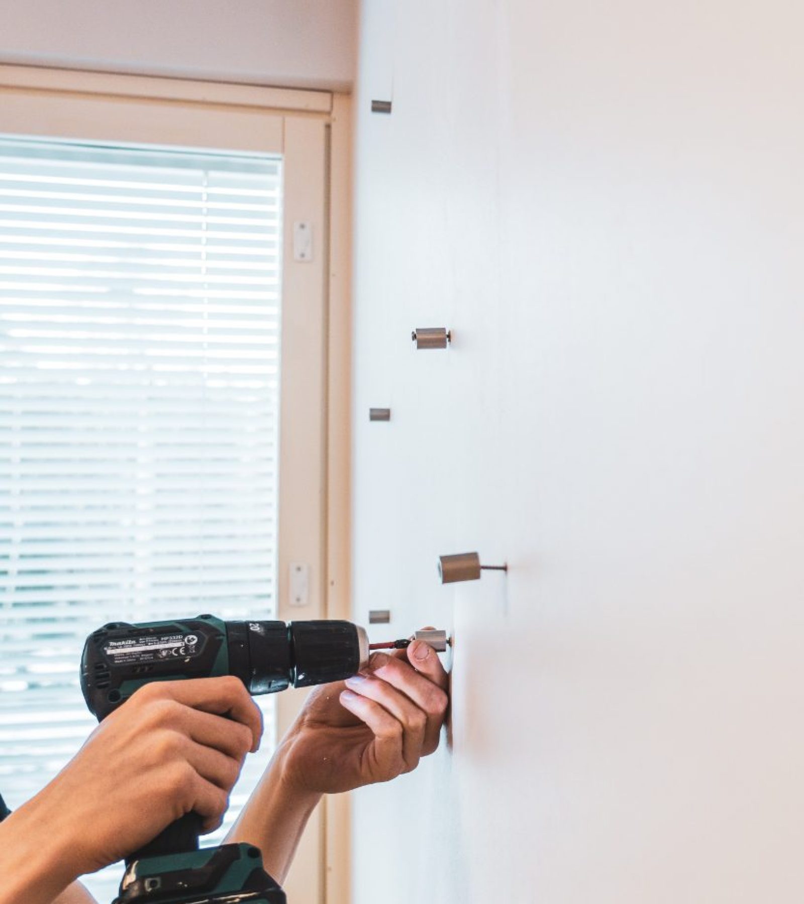 Detail van plaatsing en productie