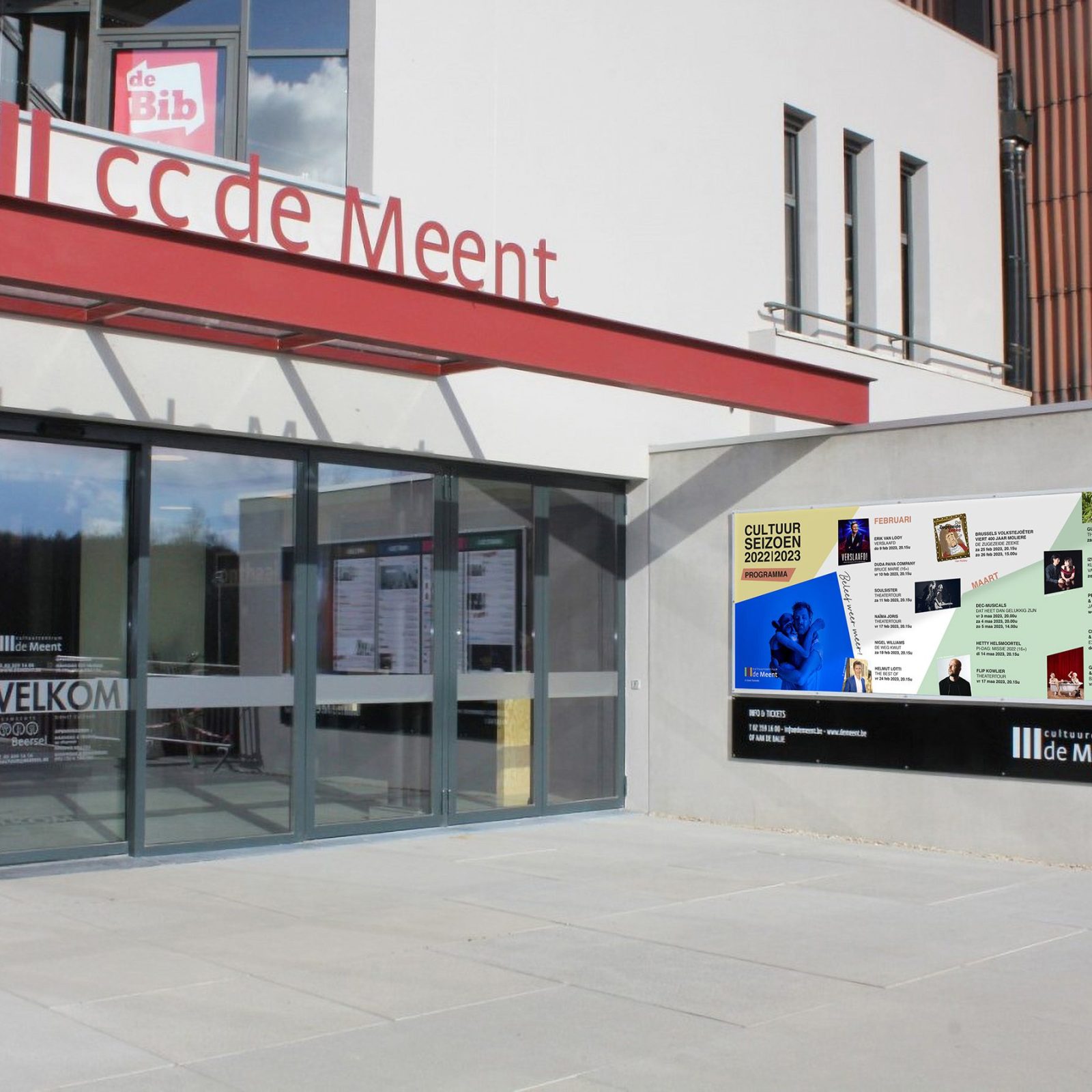 Graphic design van muurbanner door Castaar - Print