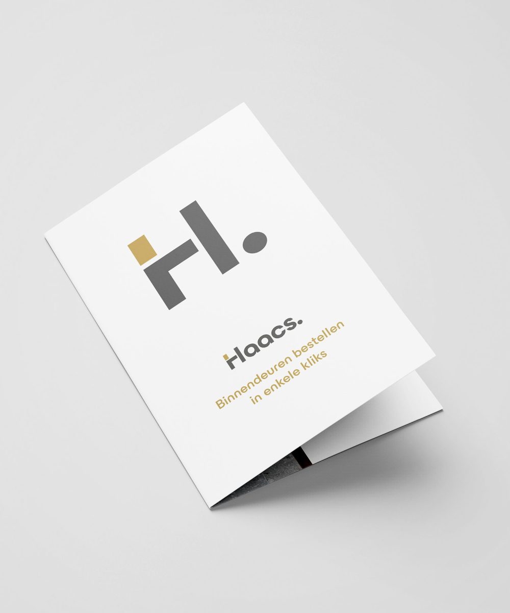Ontwerp van folder voor Haacs door Castaar - Graphic design