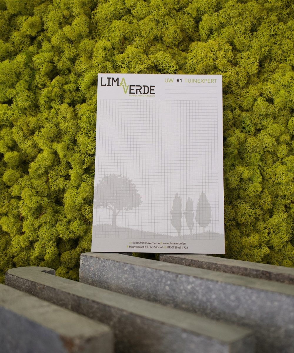 Ontwerp en productie van notitieboekjes voor Lima Verde door Castaar Print