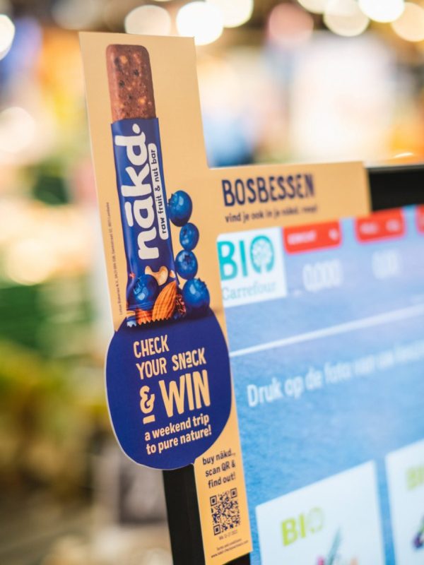 Ontwerp en productie van POS-materiaal voor de winkel