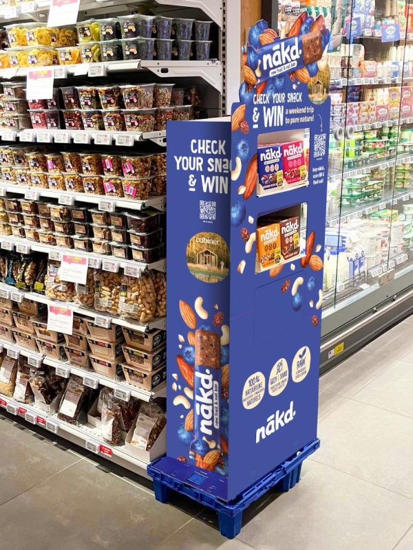 Ontwerp en productie van winkelrek en display voor POS-materiaal